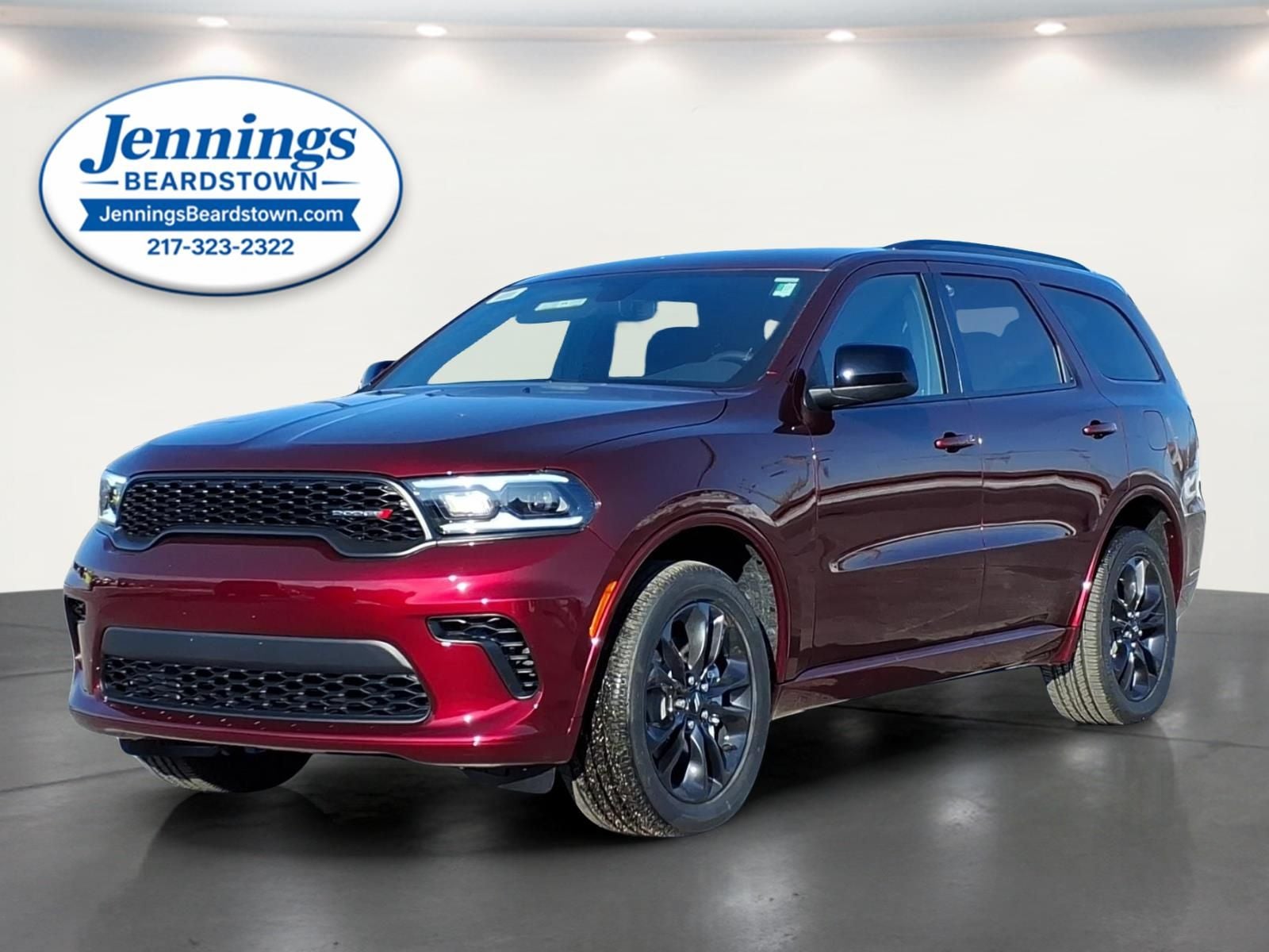 2026 Dodge Durango DURANGO GT AWD in Octane Red Pearl-Coat Exterior Paint — front three-quarter view