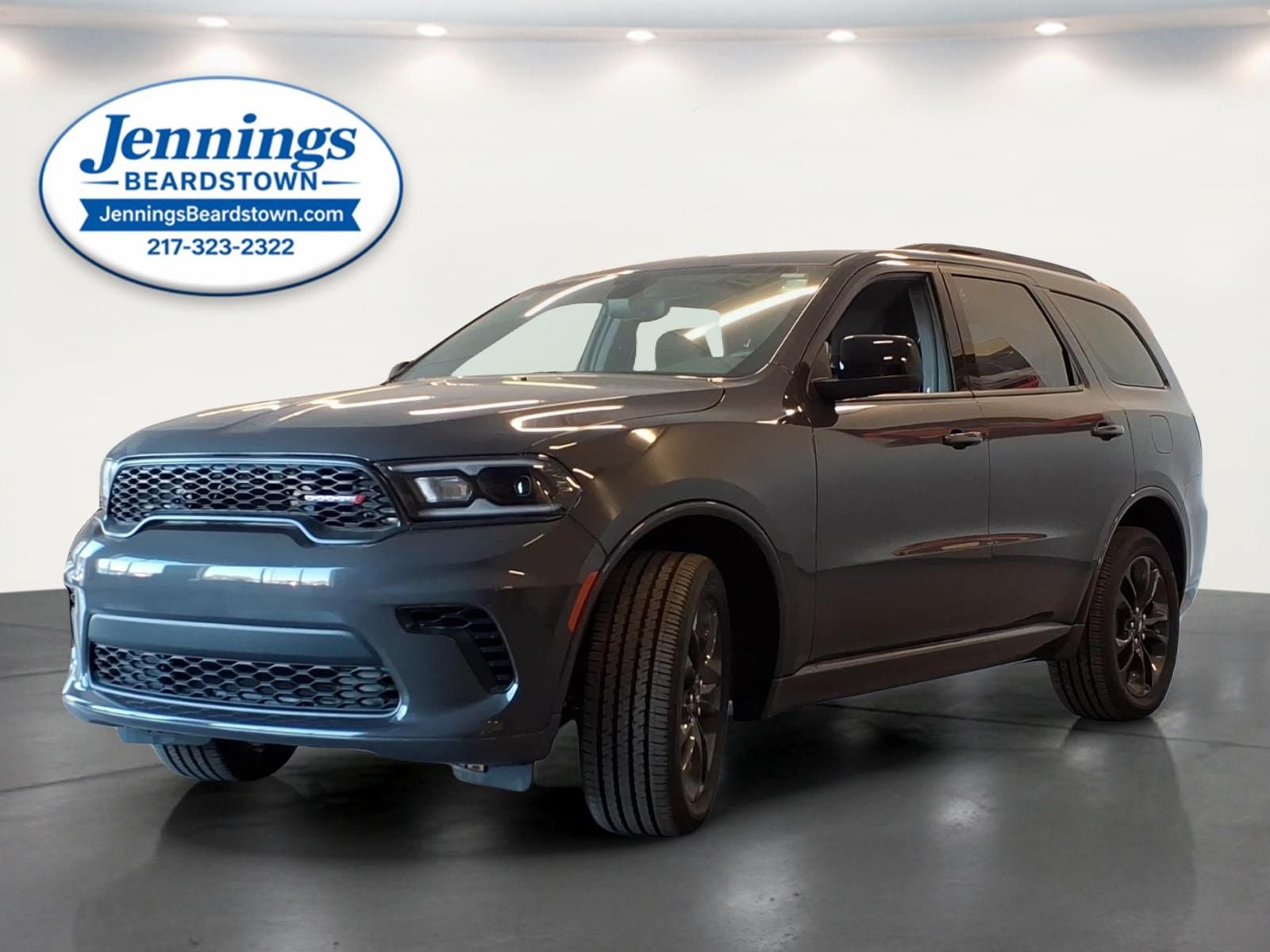 2026 Dodge Durango DURANGO GT AWD in Vapor Gray Exterior Paint — front three-quarter view