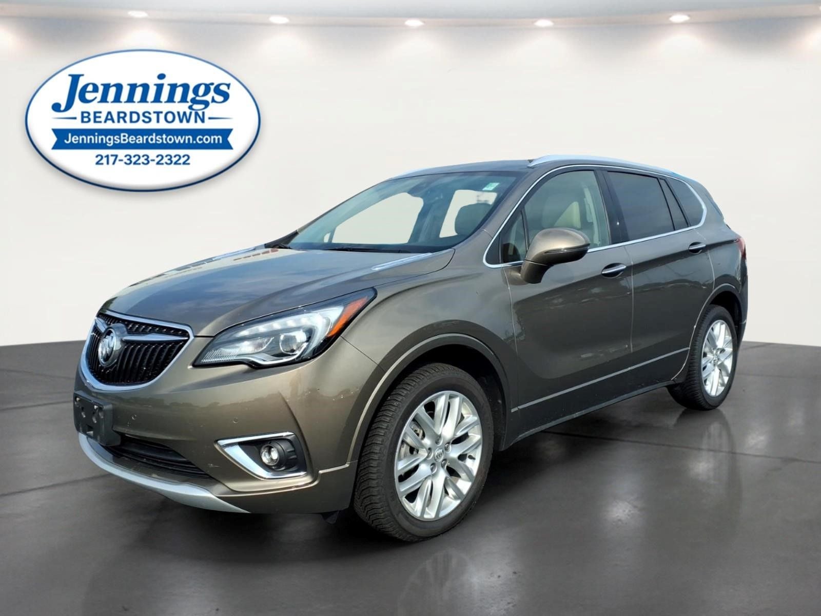 2019 Buick Envision AWD Premium I in Alloy Metallic — front three-quarter view
